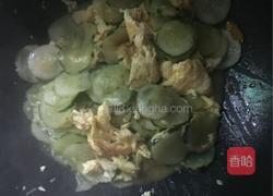 青瓜炒鸡蛋的做法图解7