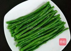 麻酱豇豆的做法图解3