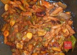 芋头花炒茄子的做法图解6