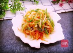 青椒胡萝卜土豆丝的做法图解7