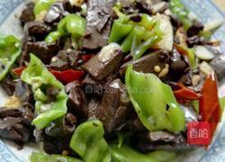 爆炒羊血的做法图解6