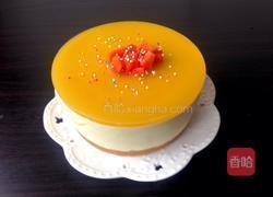 芒果酸奶慕斯蛋糕(六寸)的做法图解7