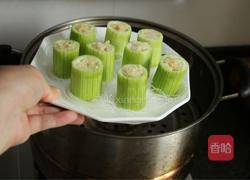 蒜蓉粉丝蒸丝瓜的做法图解6
