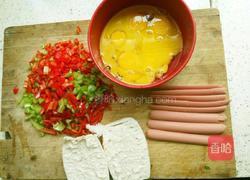 辣椒鸡蛋煎馍片的做法图解2