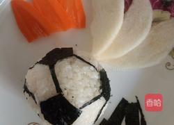 格格牌足球⚽️饭团的做法图解4