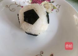 格格牌足球⚽️饭团的做法图解3