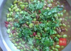 肉丝炒豆粒的做法图解5