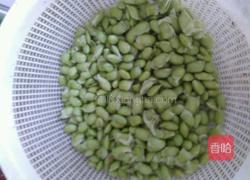 肉丝炒豆粒的做法图解2