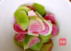 炝拌萝卜皮的做法图解3