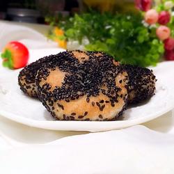 黑芝麻糯米饼的做法[图]
