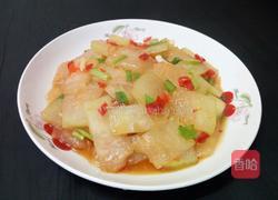 剁椒炒冬瓜的做法图解10