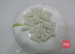 桂花炒年榚的做法图解2