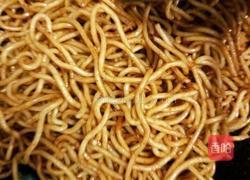 蛋皮炒面的做法图解7