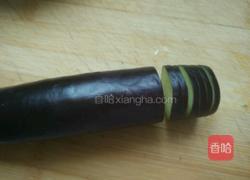 茄子塞肉的做法图解3