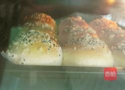 七彩蜜豆小餐包的做法图解12