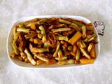 豆角土豆肉炖粉条