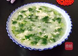 青菜豆腐羹的做法图解9