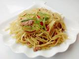 土豆丝炒肉的做法[图]