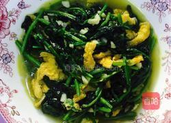 菠菜炒鸡蛋的做法图解4