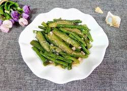 绿茄子烧豆角