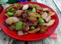 青椒炒回锅肉的做法图解9