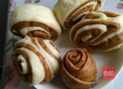 红糖红枣花馒头的做法图解8