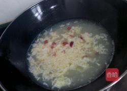 焙辣鸡蛋花汤的做法图解9