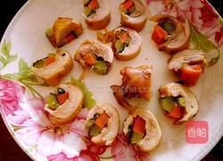 蔬菜鸡肉卷的做法图解8