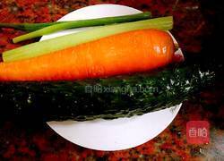 蔬菜鸡肉卷的做法图解2