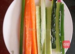 蔬菜鸡肉卷的做法图解4