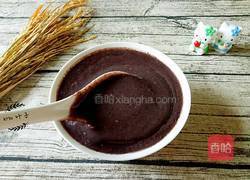 黑米芝麻糊的做法图解6