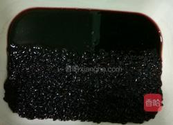黑米芝麻糊的做法图解1