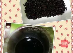 黑米芝麻糊的做法图解3