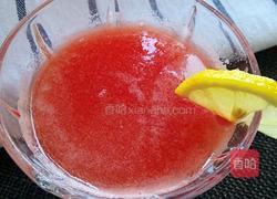 柠香西瓜汁的做法图解4