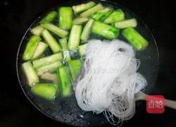 丝瓜粉丝汤的做法图解5