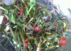 凉拌香辣海带丝的做法图解2