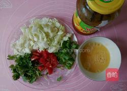 卷心菜鸡蛋柿子面条卤的做法图解2