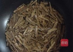 彩椒拌笋干的做法图解3