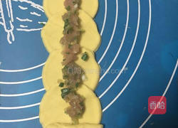 南瓜玫瑰花卷的做法图解8