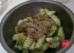 芝麻酱拌黄瓜的做法图解2
