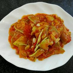 西红柿茭白～家常菜的做法[图]