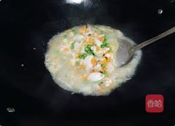 南瓜盅海鲜饭的做法图解5