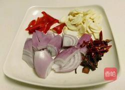 豇豆爆肝尖的做法图解3