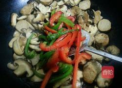 彩椒炒香菇素鸡的做法图解9