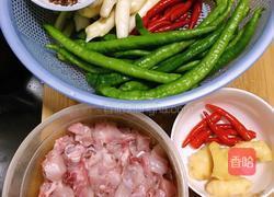 川味仔姜鲜椒兔肉的做法图解1