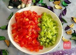 彩椒炸酱的做法图解3