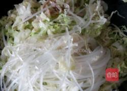 卷心菜炒粉的做法图解7