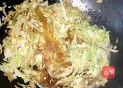 卷心菜炒粉的做法图解8