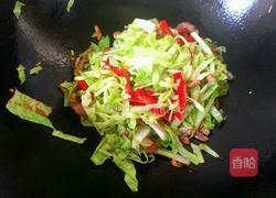 卷心菜肉丝炒春饼的做法图解12