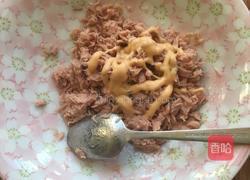 金枪鱼双米寿司的做法图解2